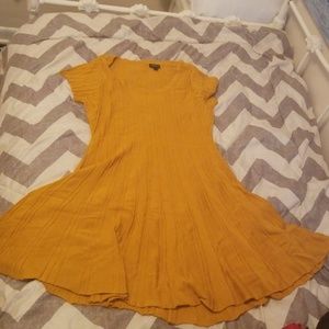 Mustard dress